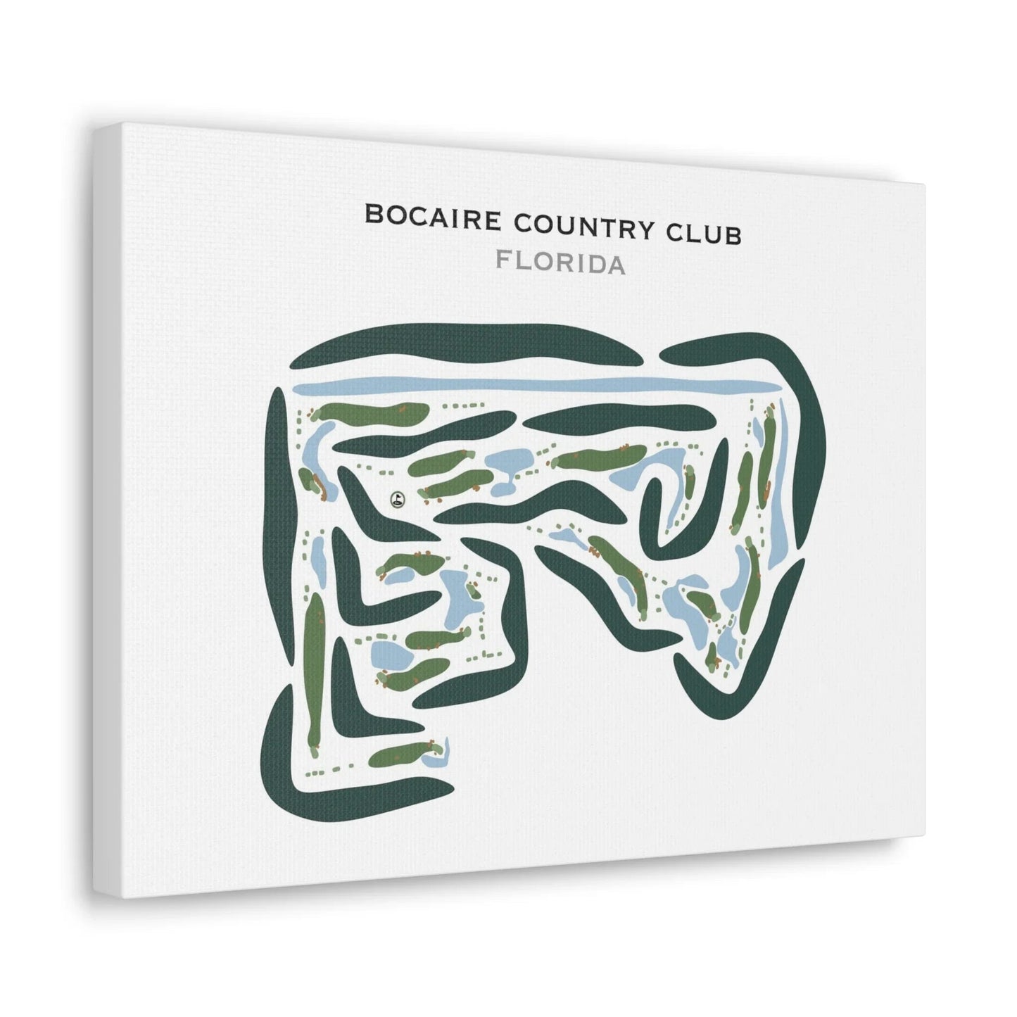 Bocaire Country Club, Florida - Printed Golf Courses