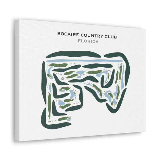 Bocaire Country Club, Florida - Printed Golf Courses