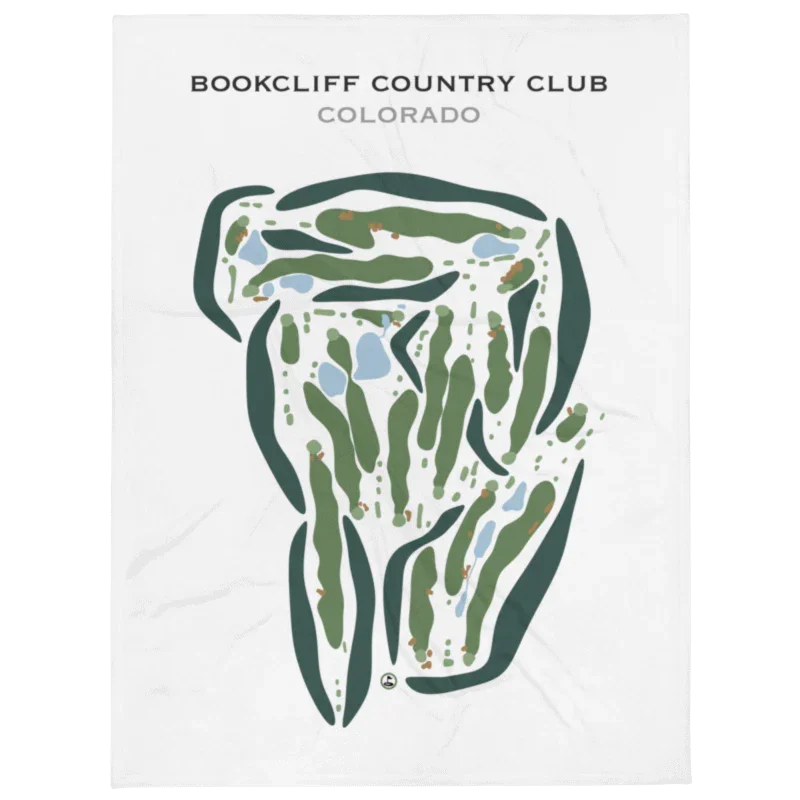 Bookcliff Country Club, Colorado - Printed Golf Courses