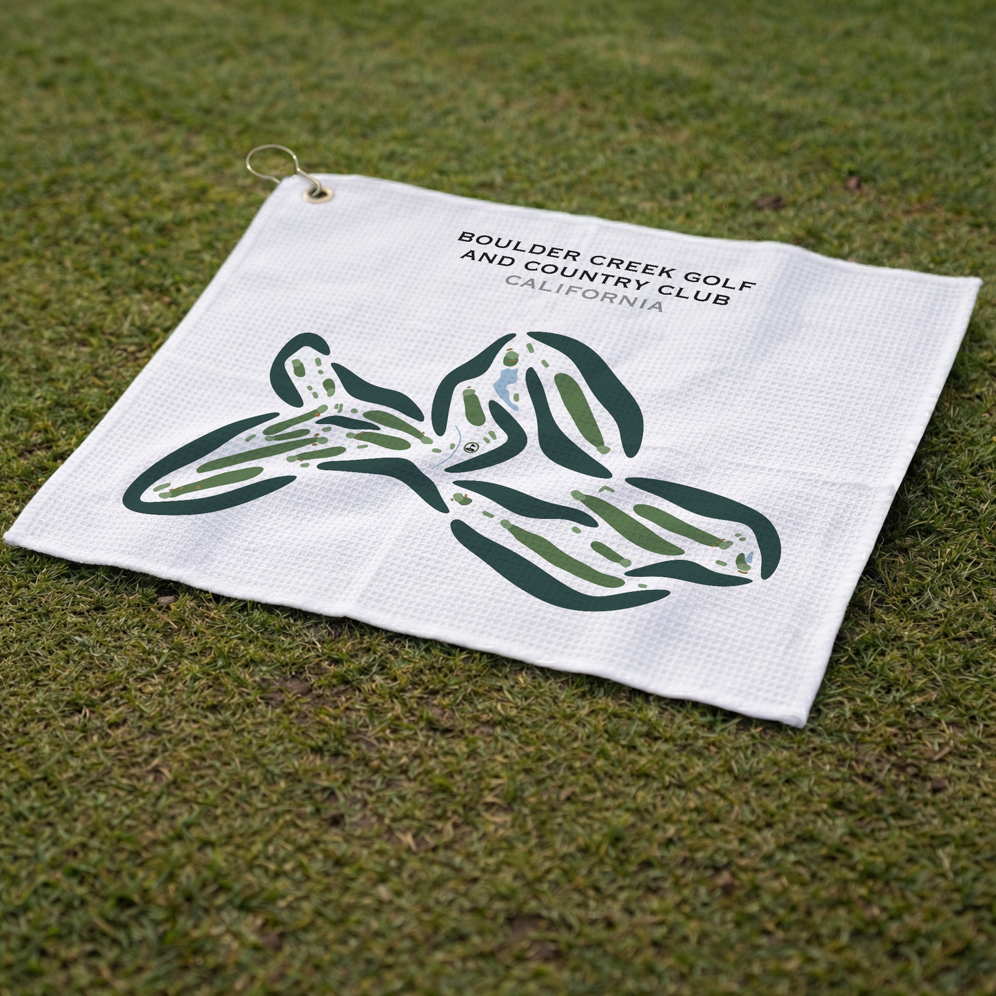 Boulder Creek Golf & Country Club, California - Printed Golf Courses