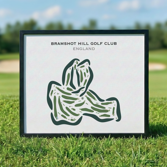 Bramshot Hill Golf Club, England - Printed Golf Courses