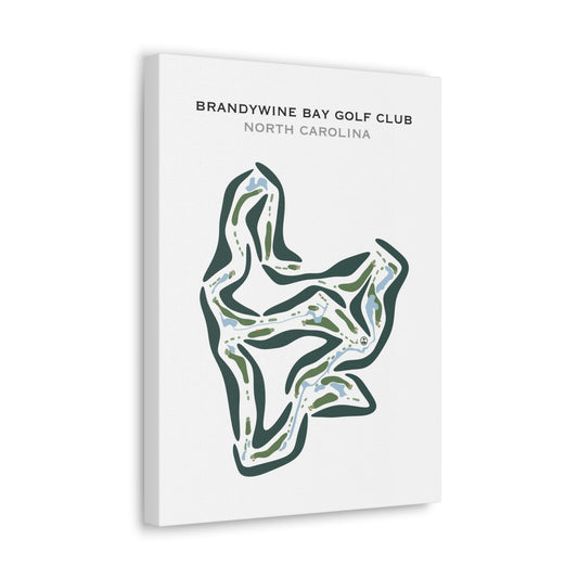 Brandywine Bay Golf Club, North Carolina - Printed Golf Courses
