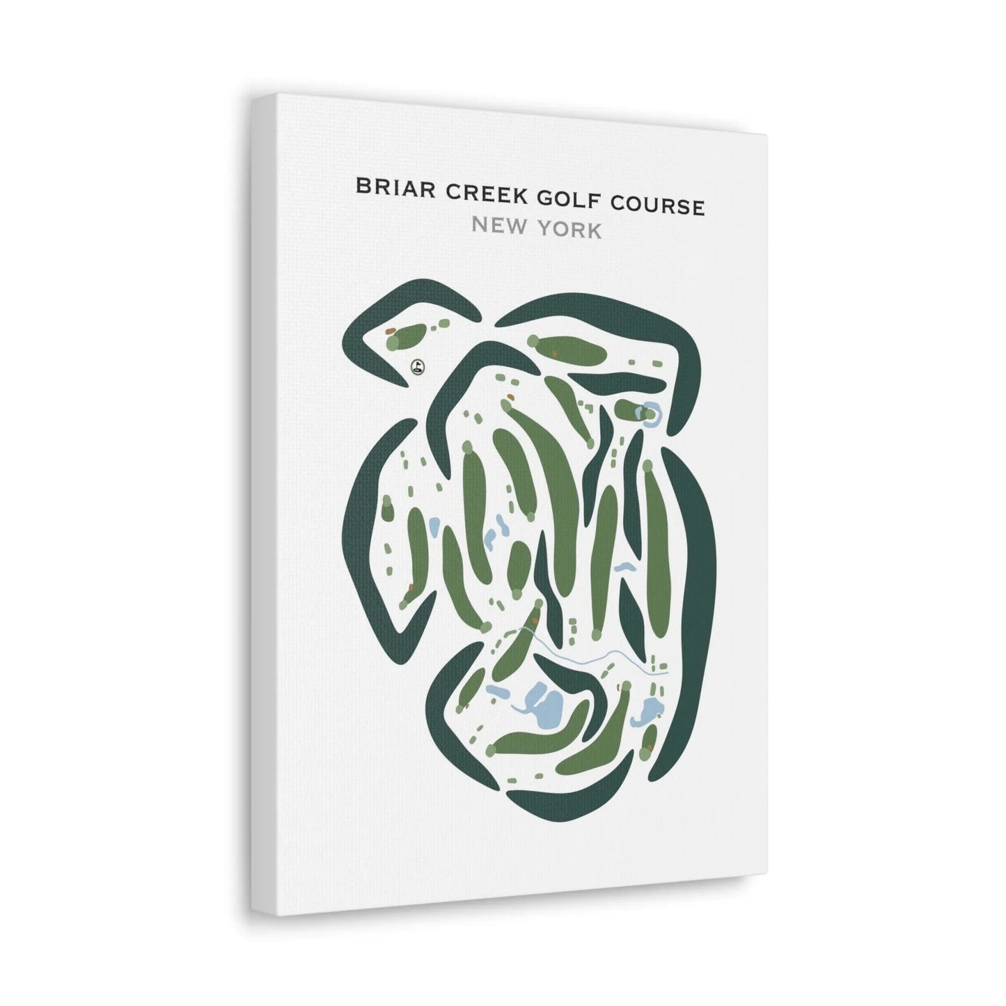 Briar Creek Golf Course, New York - Printed Golf Courses