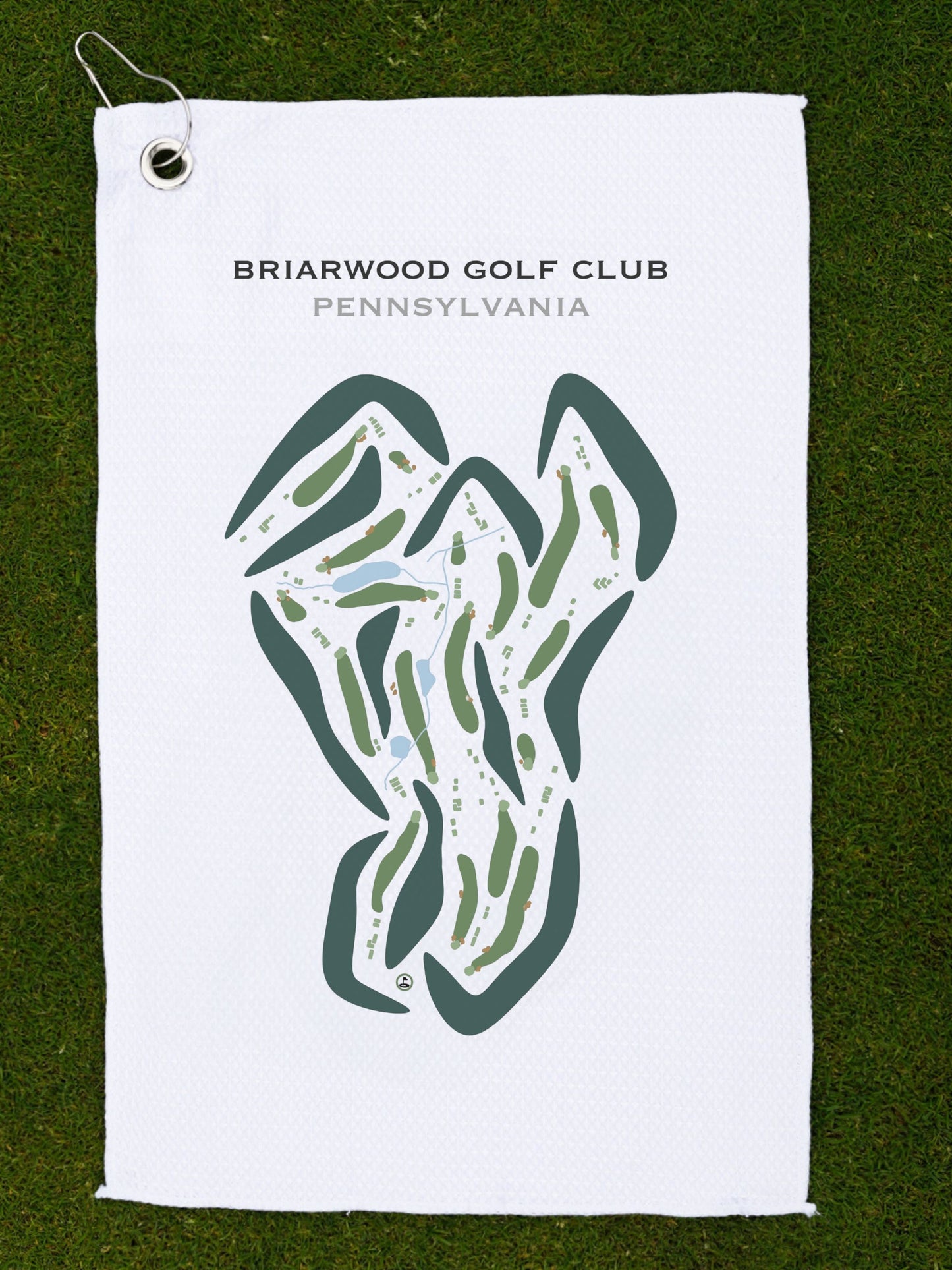 Briarwood Golf Club, Pennsylvania - Printed Golf Courses