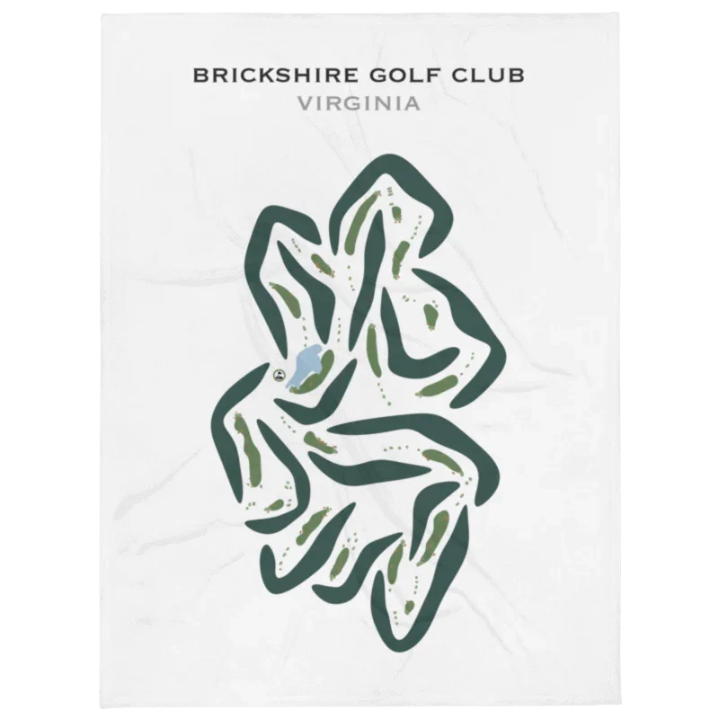 Brickshire Golf Club, Virginia - Printed Golf Courses