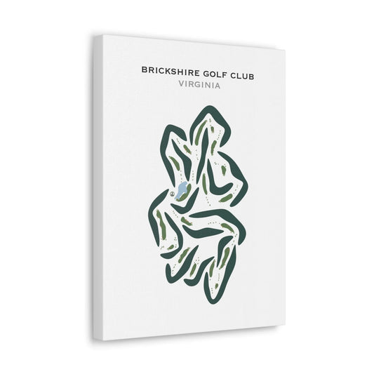 Brickshire Golf Club, Virginia - Printed Golf Courses