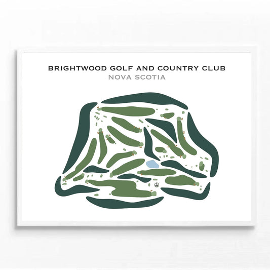Brightwood Golf & Country Club, Canada - Printed Golf Courses