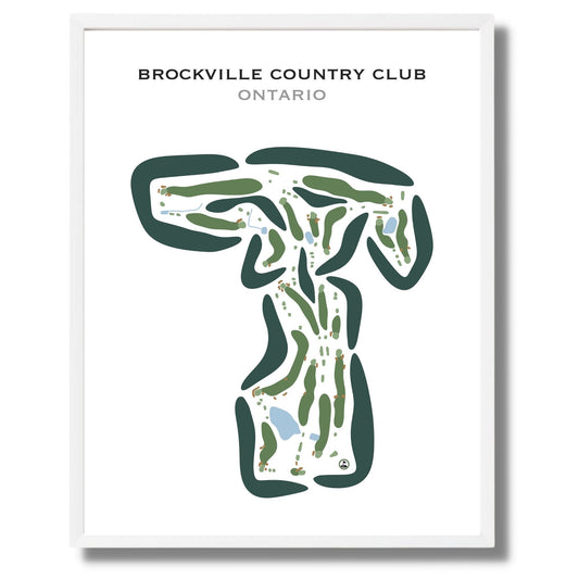 Brockville Country Club, Canada - Printed Golf Courses