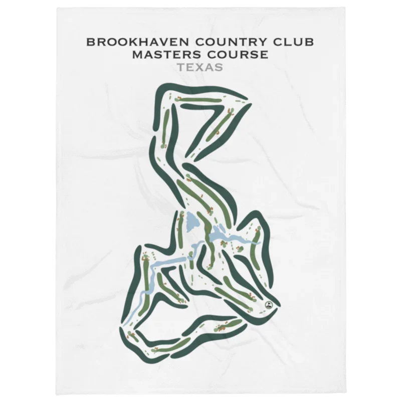 Brookhaven Country Club - Masters Course, Texas - Printed Golf Courses