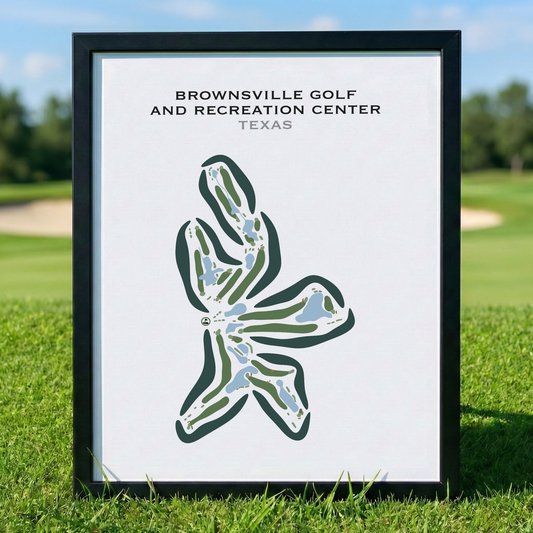 Brownsville Golf & Recreation Center, Texas - Printed Golf Courses