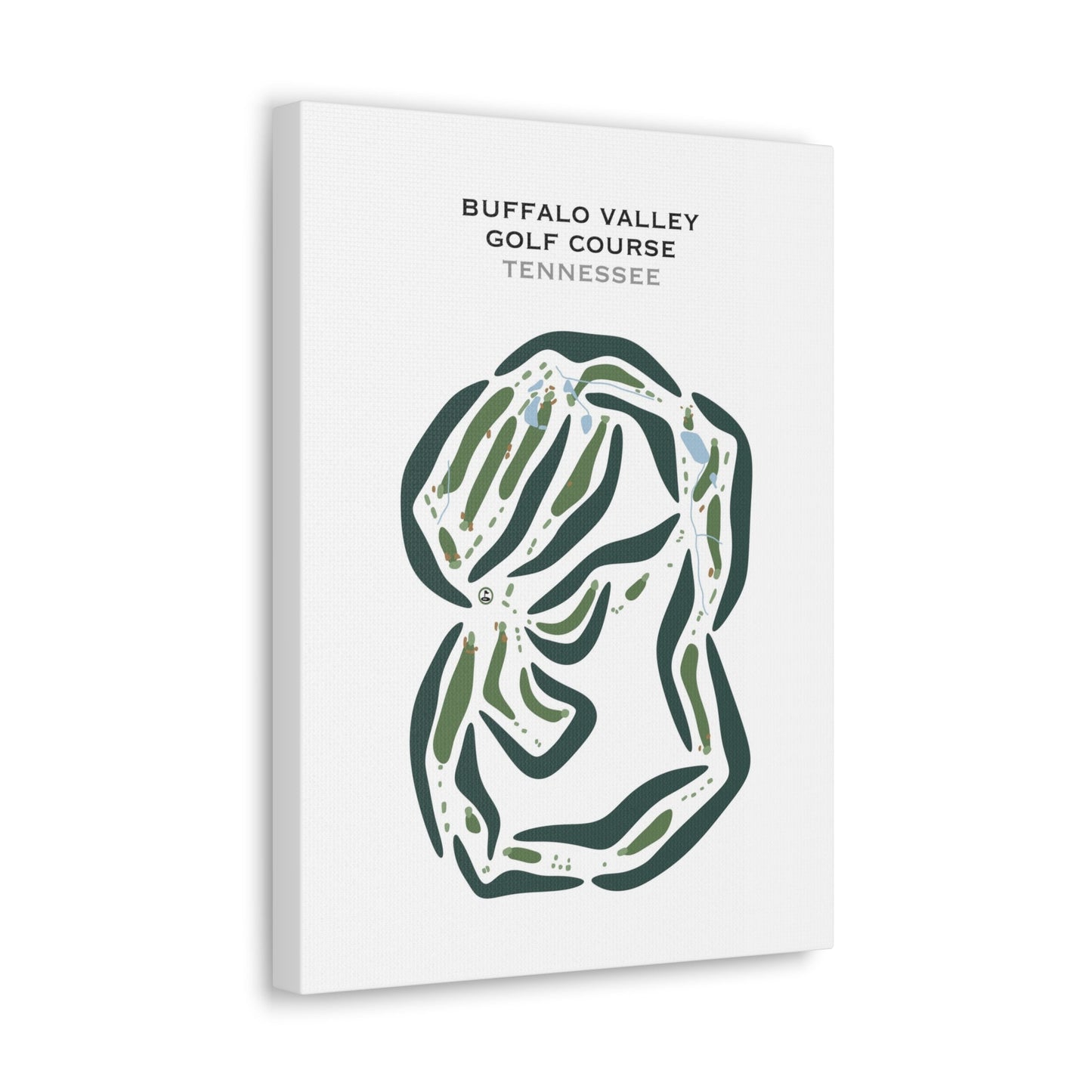 Buffalo Valley Golf Course, Tennessee - Printed Golf Courses