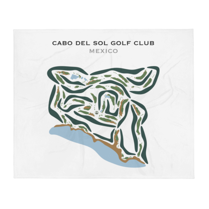 Cabo Del Sol Golf Club, Mexico - Printed Golf Courses