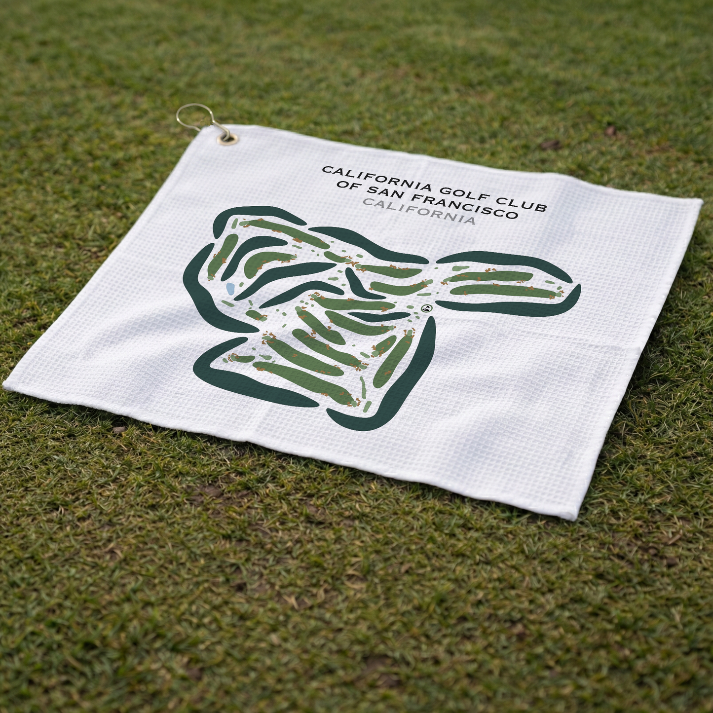 California Golf Club of San Francisco, California - Printed Golf Courses