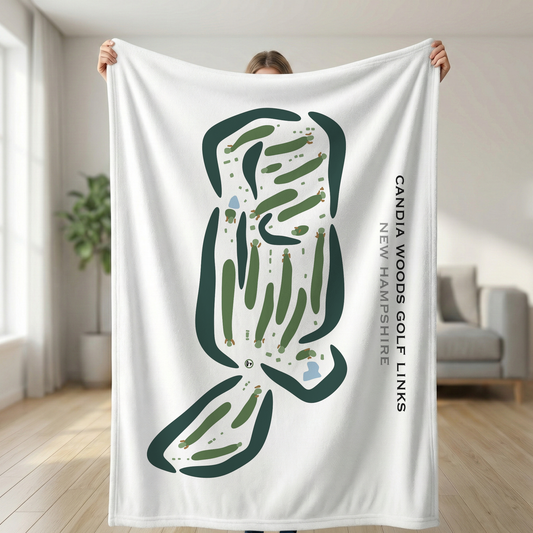 Candia Woods Golf Links, New Hampshire - Printed Golf Courses