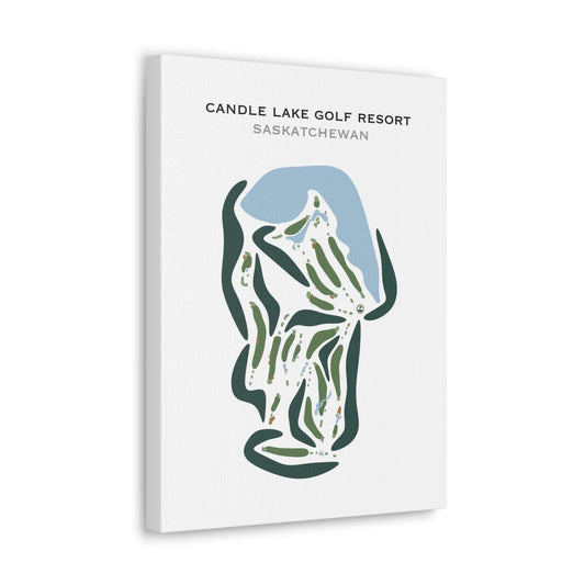 Candle Lake Golf Resort, Saskatchewan - Printed Golf Courses