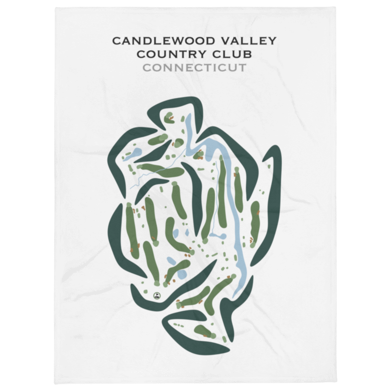 Candlewood Valley Country Club, Connecticut - Printed Golf Courses