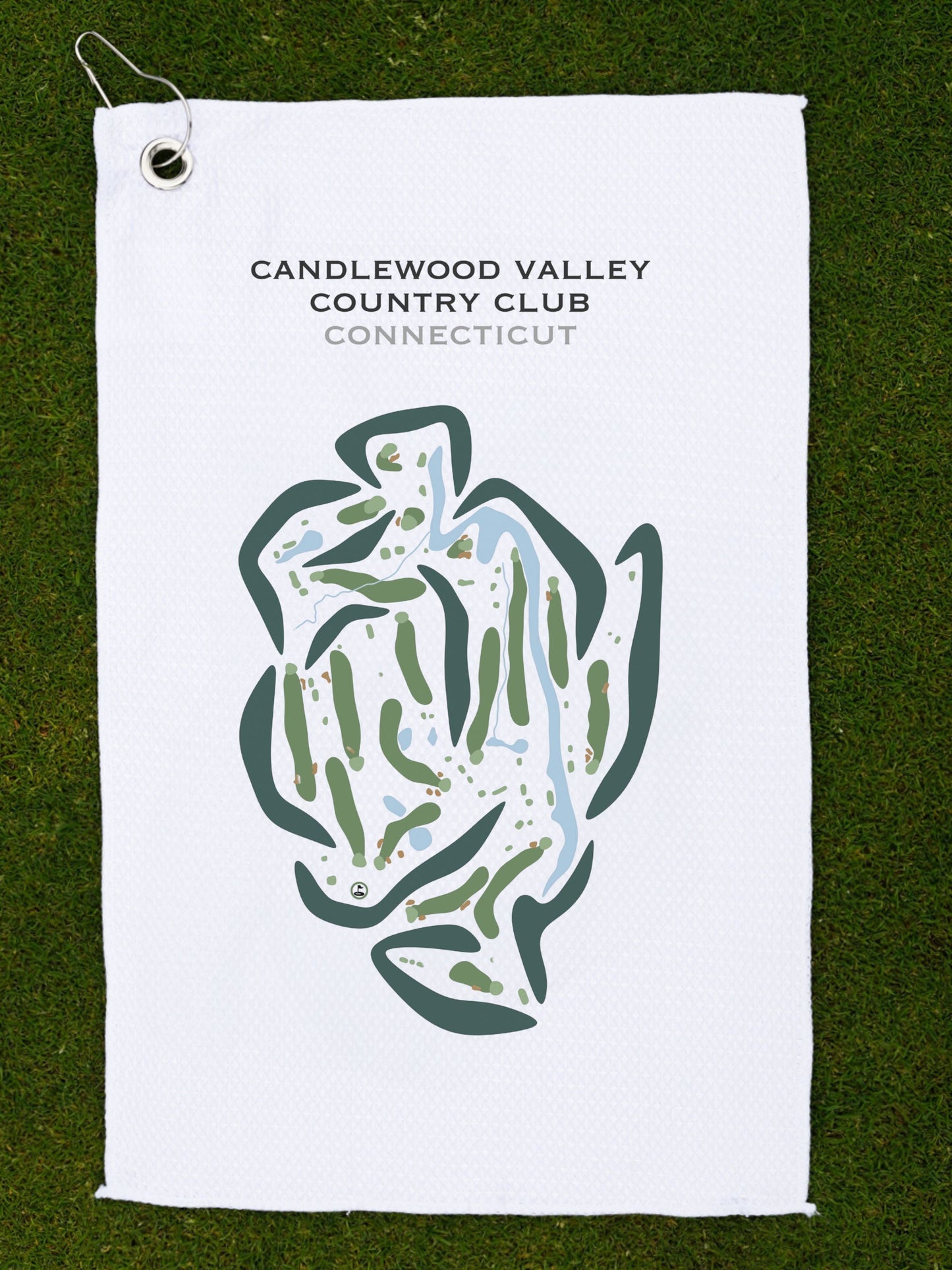 Candlewood Valley Country Club, Connecticut - Printed Golf Courses