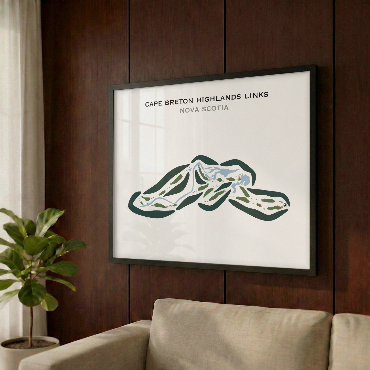 Cape Breton Highlands Links, Nova Scotia - Printed Golf Courses