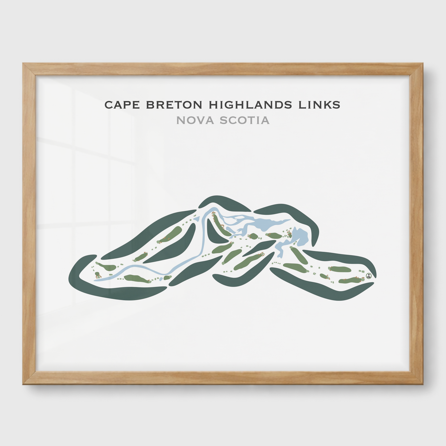 Cape Breton Highlands Links, Nova Scotia - Printed Golf Courses