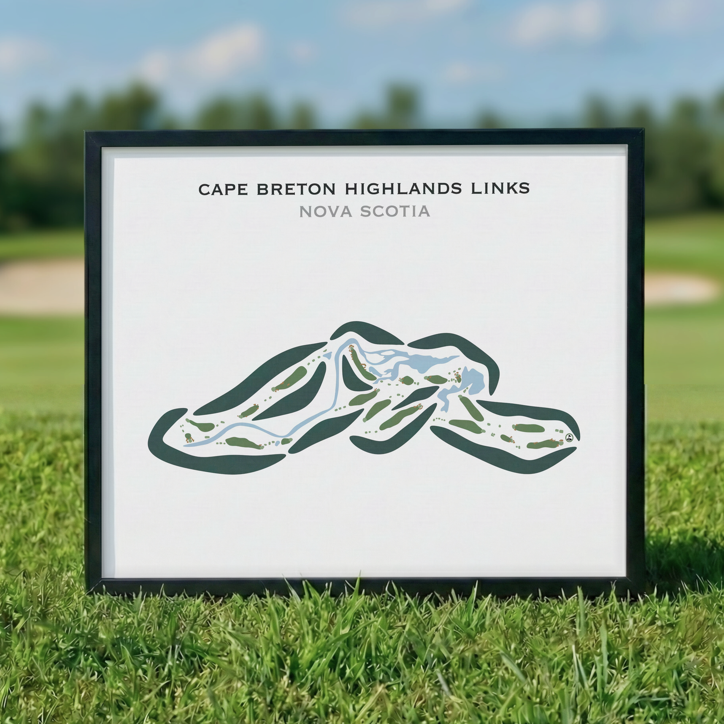 Cape Breton Highlands Links, Nova Scotia - Printed Golf Courses