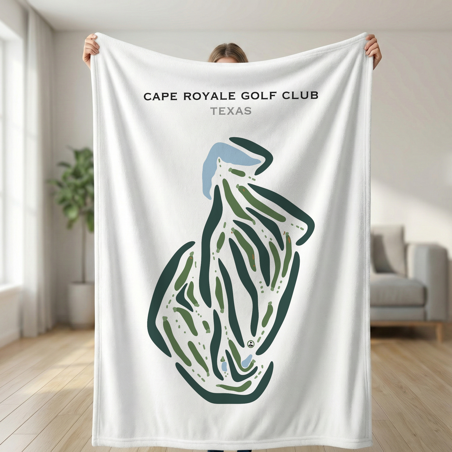 Cape Royale Golf Club, Texas - Printed Golf Courses