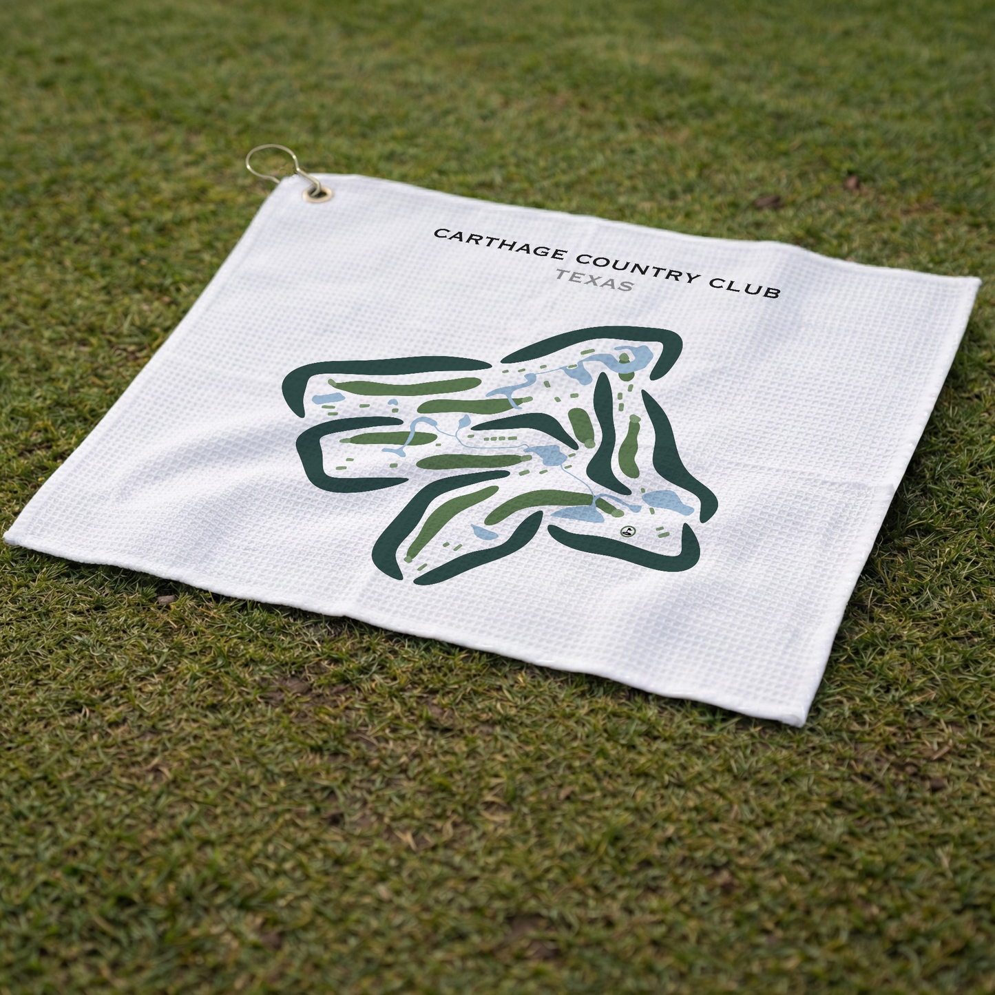 Carthage Country Club, Texas - Printed Golf Courses