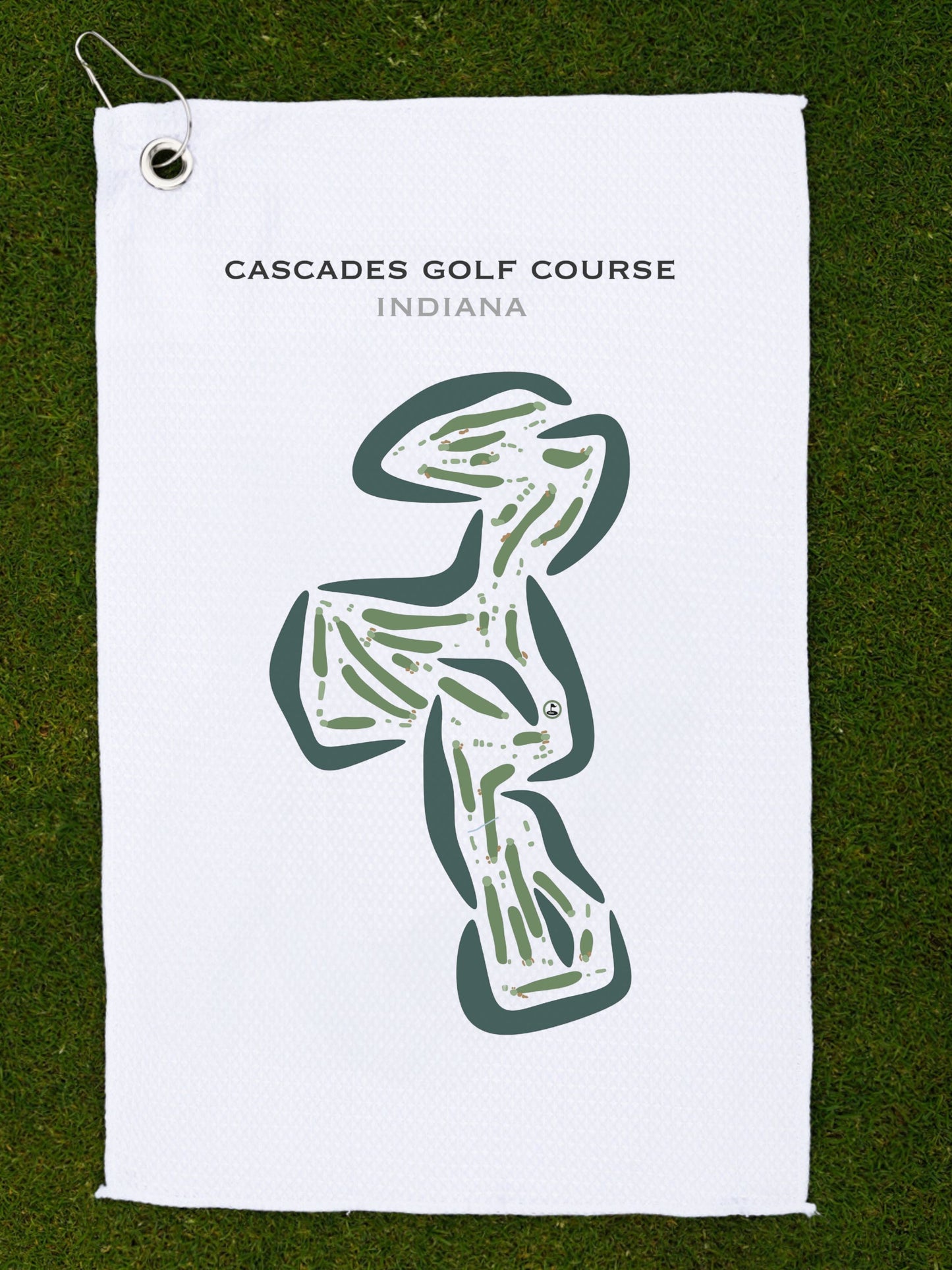 Cascades Golf Course, Indiana - Printed Golf Courses