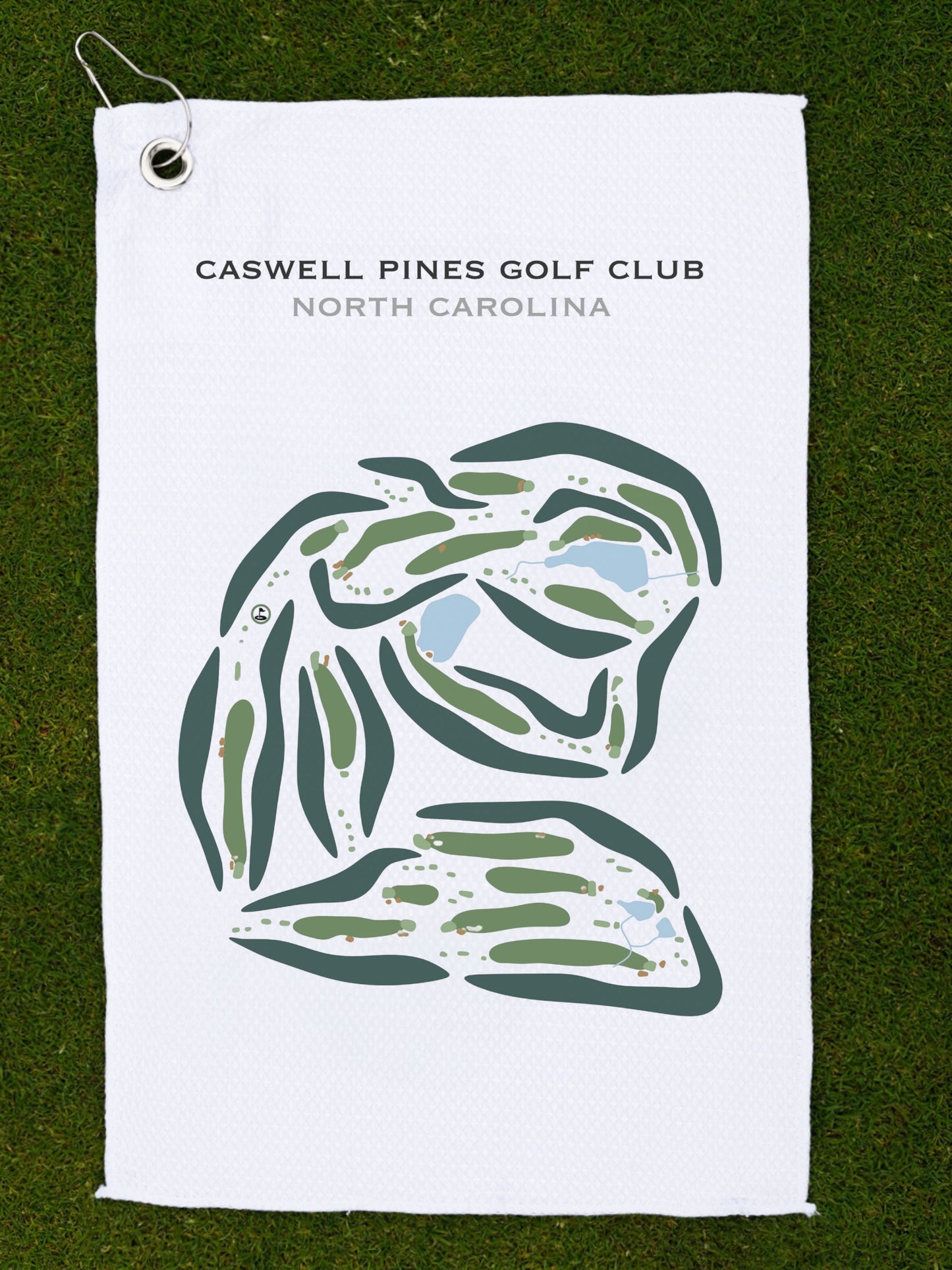 Caswell Pines Golf Club, North Carolina - Printed Golf Courses