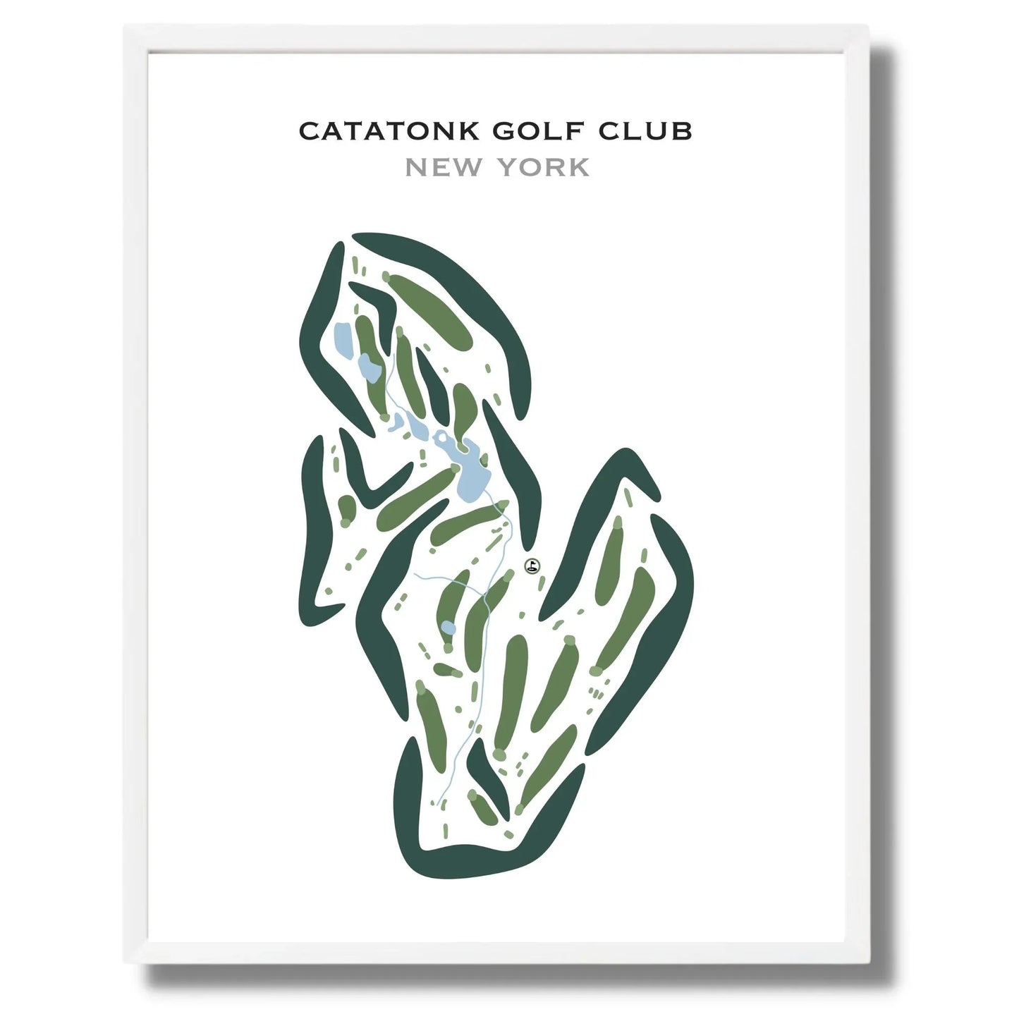 Catatonk Golf Club, New York - Printed Golf Courses