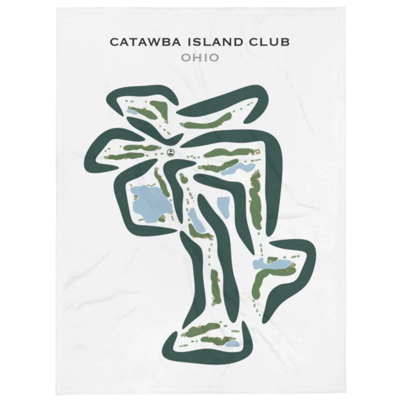 Catawba Island Club, Ohio - Printed Golf Courses