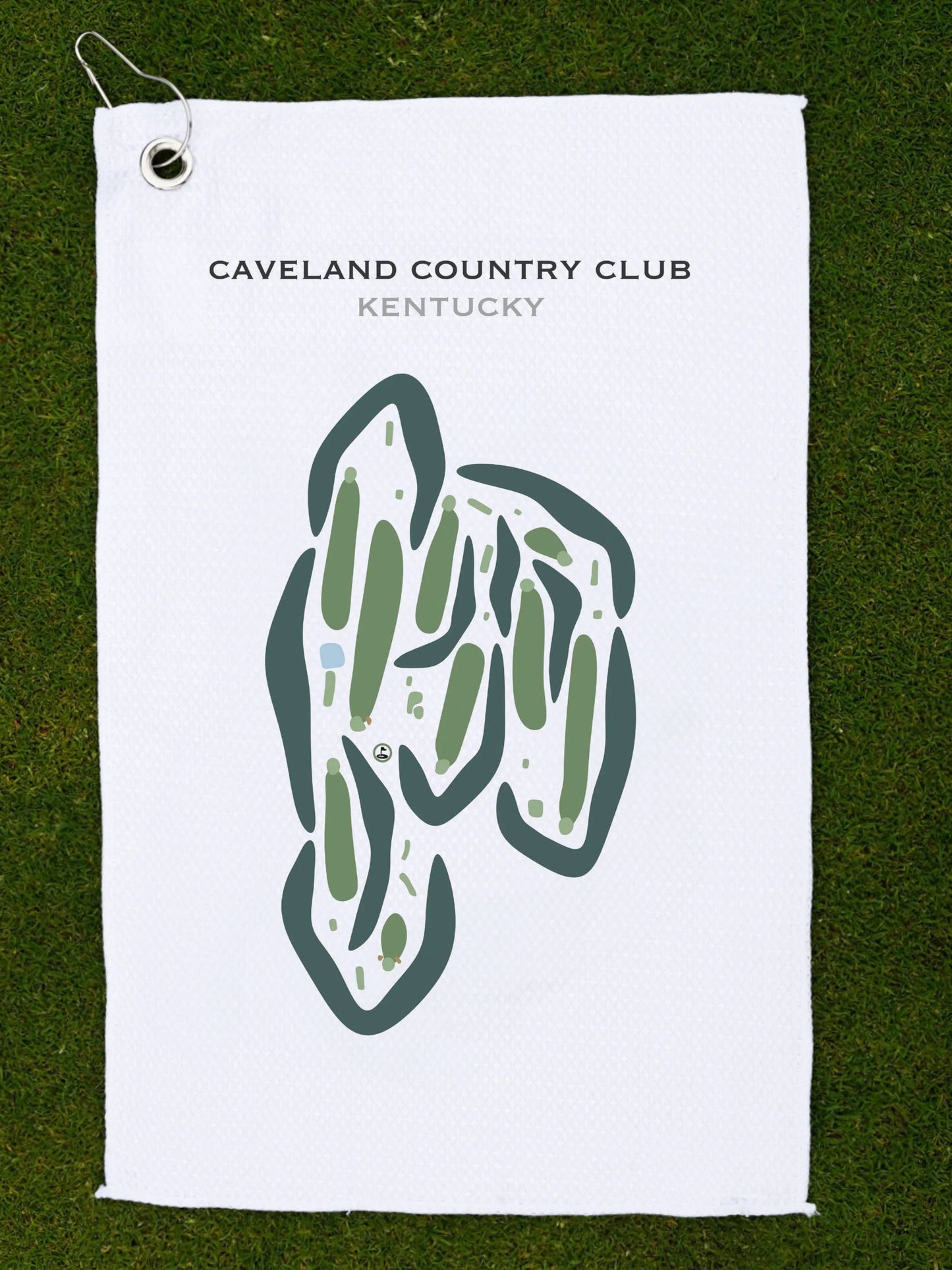 Caveland Country Club, Kentucky - Printed Golf Courses