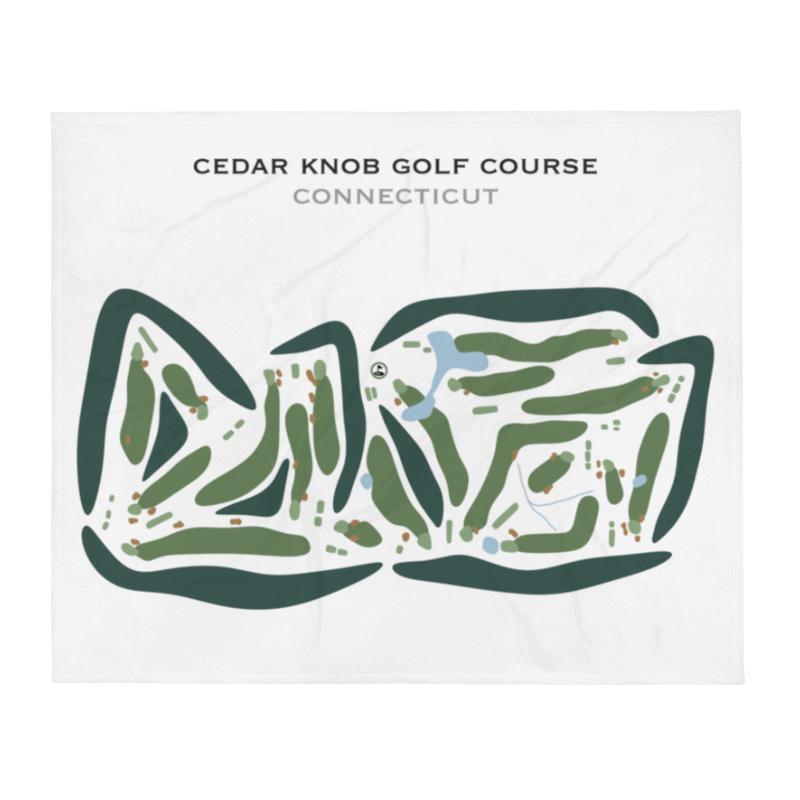 Cedar Knob Golf Course, Connecticut - Printed Golf Courses