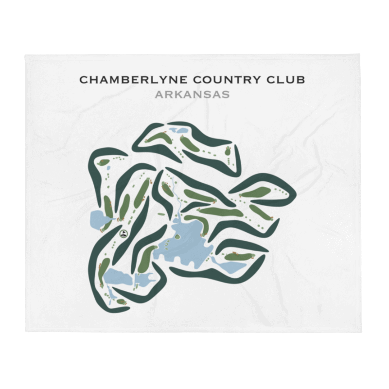 Chamberlyne Country Club, Arkansas - Printed Golf Courses