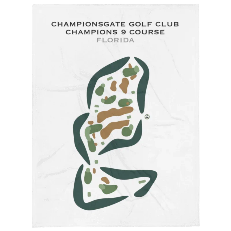 ChampionsGate Golf Club, Champions 9 Course, Florida - Printed Golf Courses