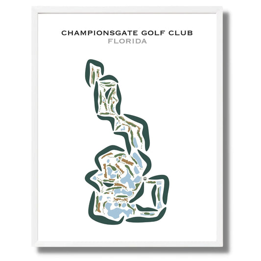 ChampionsGate Golf Club, Florida - Printed Golf Courses
