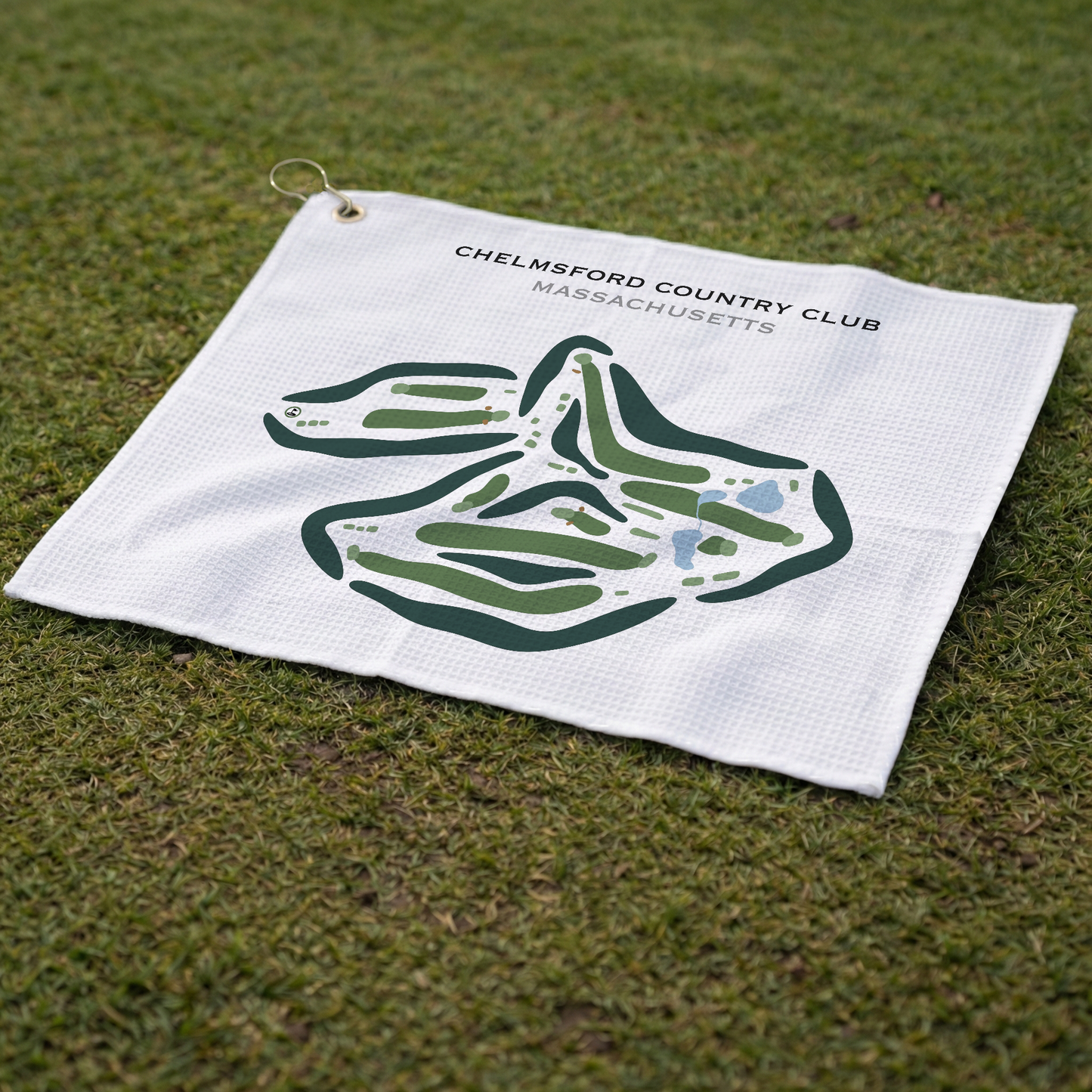 Chelmsford Country Club, Massachusetts - Printed Golf Courses