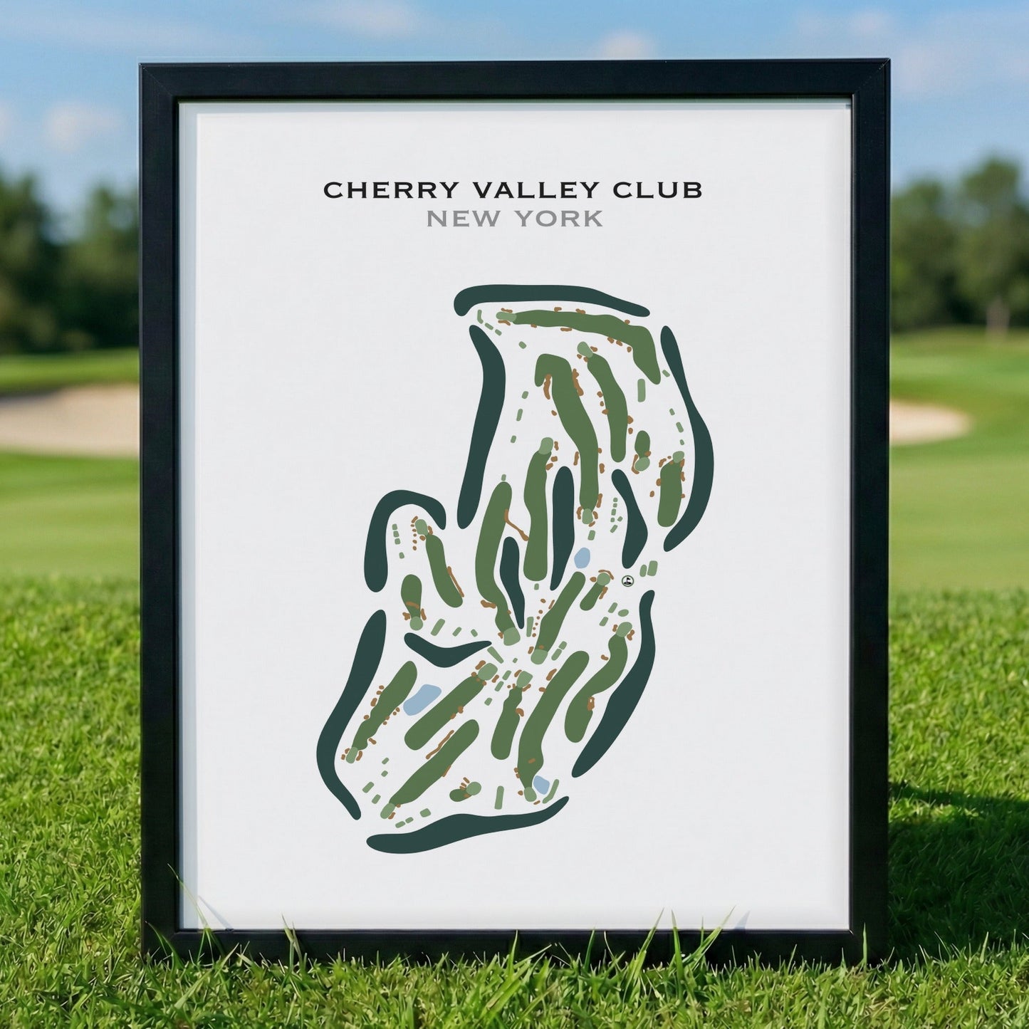 Cherry Valley Club, New York - Printed Golf Courses