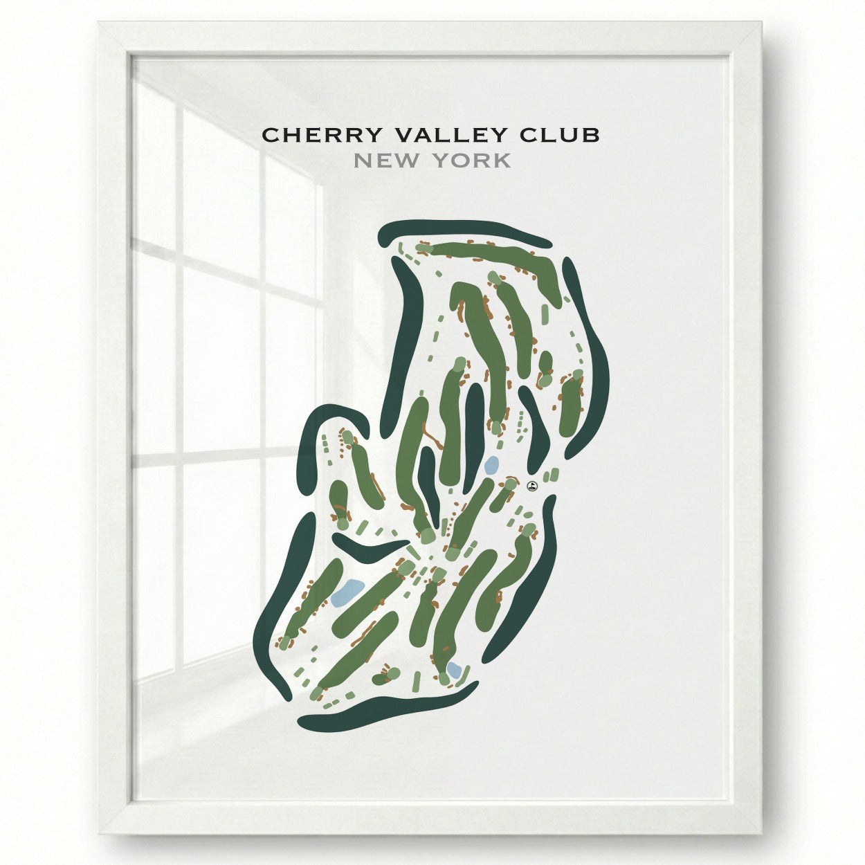 Cherry Valley Club, New York - Printed Golf Courses
