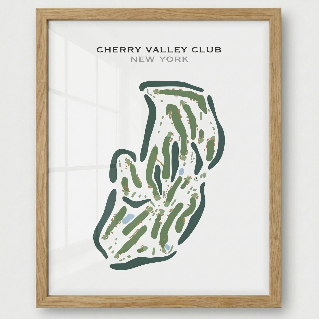 Cherry Valley Club, New York - Printed Golf Courses