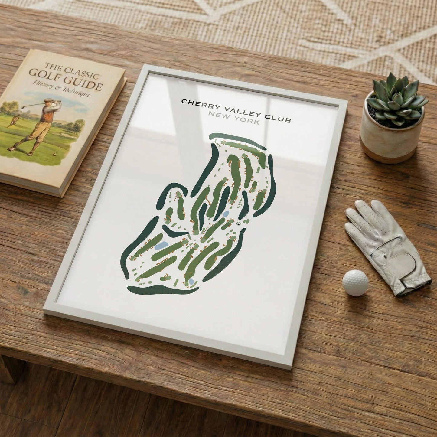 Cherry Valley Club, New York - Printed Golf Courses