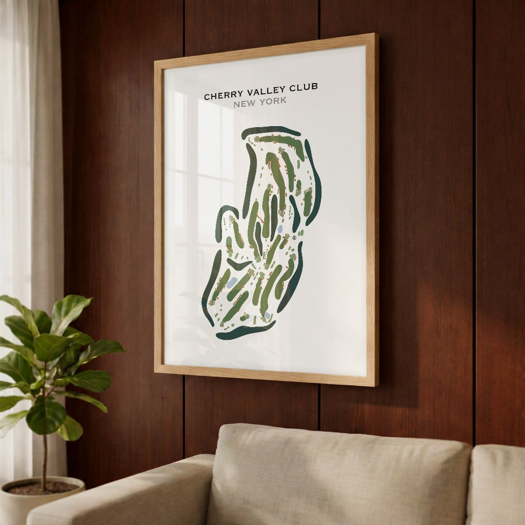 Cherry Valley Club, New York - Printed Golf Courses