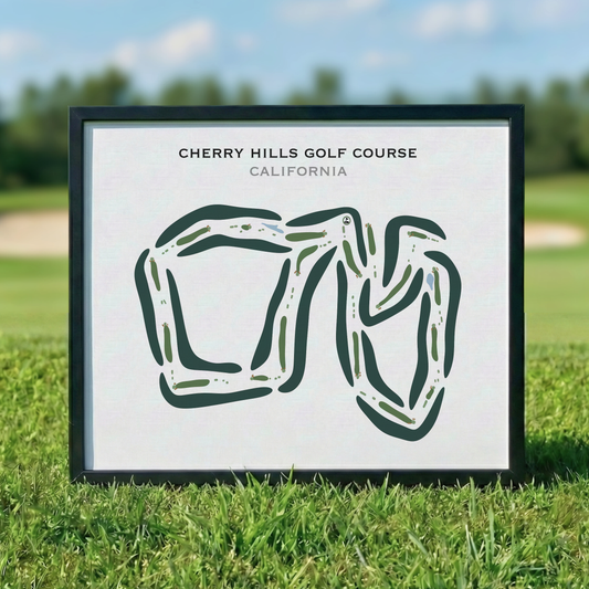 Cherry Hills Golf Course, California - Printed Golf Courses