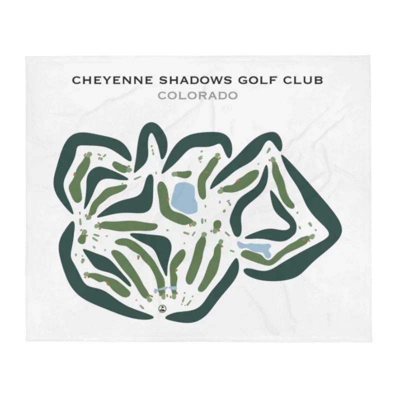 Cheyenne Shadows Golf Club, Colorado - Printed Golf Courses