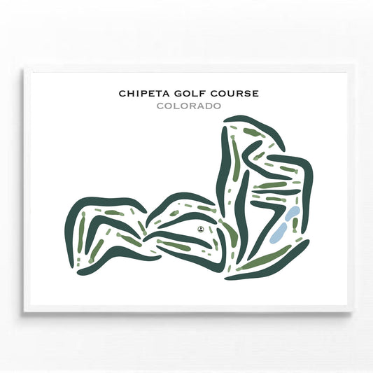 Chipeta Golf Course, Colorado - Printed Golf Courses