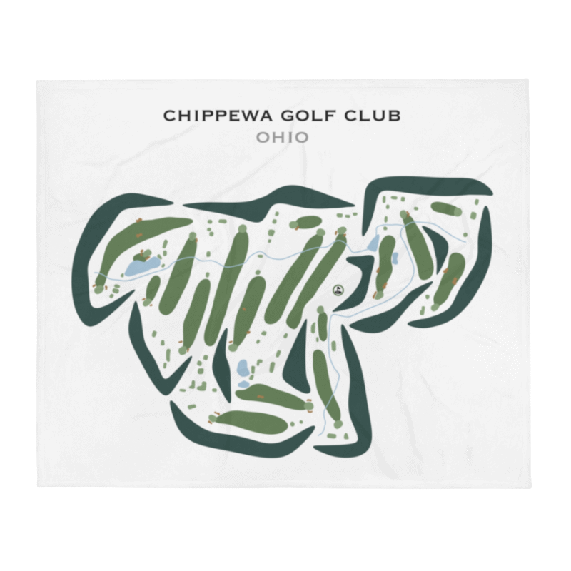 Chippewa Golf Club, Ohio - Printed Golf Courses