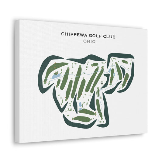 Chippewa Golf Club, Ohio - Printed Golf Courses