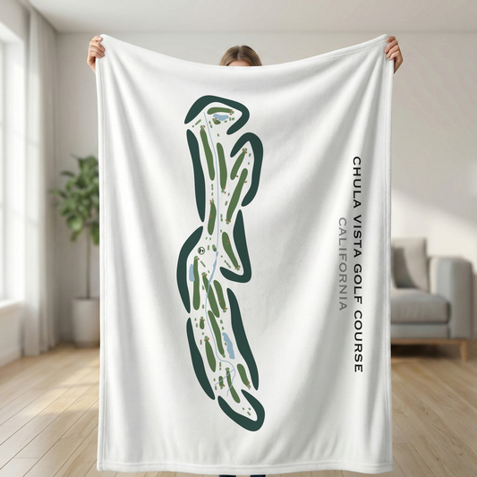 Chula Vista Golf Course, California - Printed Golf Courses