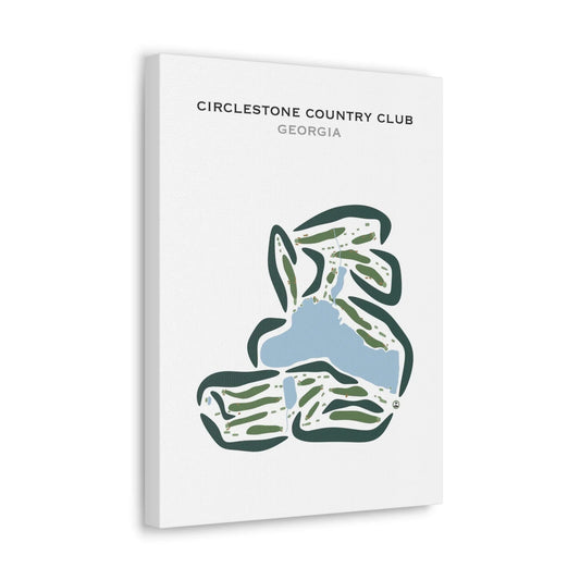 Circlestone Country Club, Georgia - Printed Golf Courses