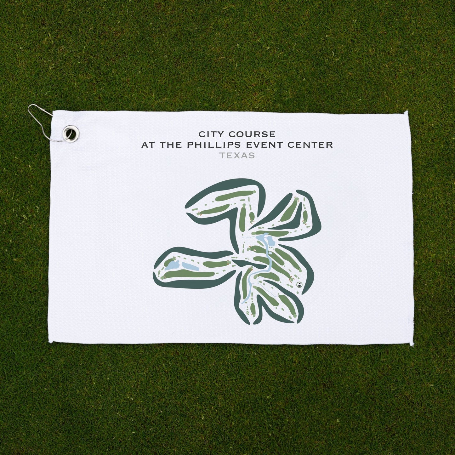 City Course at the Philips Event Center, Texas - Printed Golf Courses