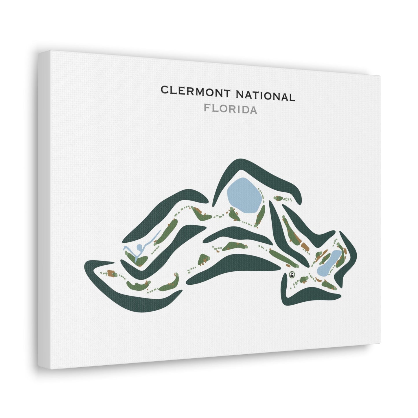 Clermont National, Florida - Printed Golf Courses